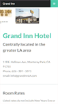 Mobile Screenshot of grandinnla.com